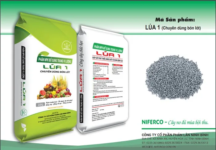 Phân NPK bổ sung trung vi lượng lúa 1